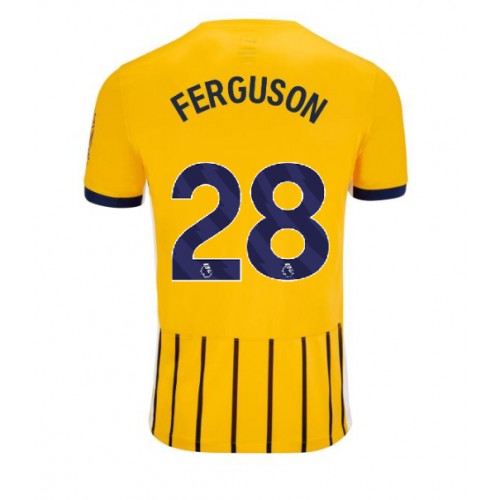 Dres Brighton Evan Ferguson #28 Gostujuci 2024-25 Kratak Rukav